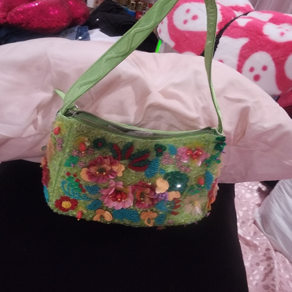 Beaded purse
